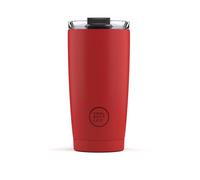 Cool Bottles - Tumbler - Vaso Térmico de Acero Inoxidable - 550 ml - Vivid Red - Taza de Café - Altura 18 cm - Bebidas Frías 10 horas y Calientes 5 horas - Tapa a prueba de Fugas - Libre de BPA