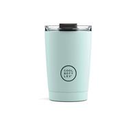 Cool Bottles - Vaso Térmico de Acero Inoxidable 330 ml - Pastel Sky - Tapa Hermética - Vaso para Café - Bebidas Frías 10 horas y Calientes 5 horas - Libre de BPA