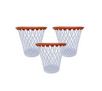 Cool Box Papelera Basket Lovers - Lavable - Resitente - Reciclable - REF. 0675- Ideal para decorar tu habitación y convertir en una campo de Baloncesto tus ratos de ocio. (3 Papeleras)