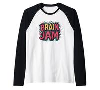 Cool Brain Jam Lema Disfraz Camiseta Manga Raglan