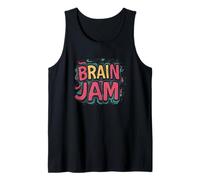 Cool Brain Jam Lema Disfraz Camiseta sin Mangas
