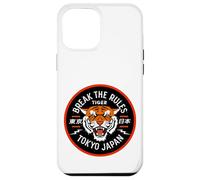 Cool Break The Rules Wild Tiger Tokyo Japan Graphic Design Carcasa para iPhone 12 Pro MAX