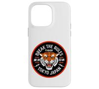 Cool Break The Rules Wild Tiger Tokyo Japan Graphic Design Carcasa para iPhone 14 Pro MAX