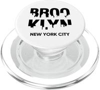 Cool Brooklyn New York City Illustration Graphic Design PopSockets PopGrip para MagSafe