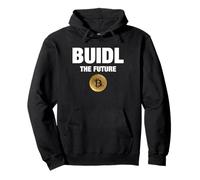 Cool Build Bitcoin Cryptocurrency, Bitcoin Buidl the Future Sudadera con Capucha