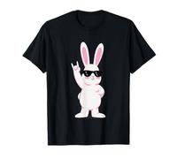 Cool Bunny Rock On Funny Rabbit - Gafas de Sol Camiseta