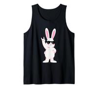 Cool Bunny Rock On Funny Rabbit - Gafas de Sol Camiseta sin Mangas