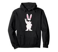 Cool Bunny Rock On Funny Rabbit - Gafas de Sol Sudadera con Capucha