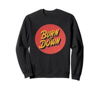 Cool Burn it Down Disfraz de declaración Sudadera