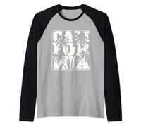 Cool California Good Vibes tee Shirt, Los Angeles California Camiseta Manga Raglan