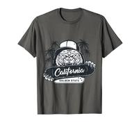 Cool California Republic Golden State, regalo de California Camiseta