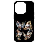 Cool Camping Gnomes For Dad Life and Mom Hikers Funny Hiking Carcasa para iPhone 14 Pro