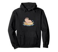 Cool Capybara Pool Float Gafas de Sol de Verano Sudadera con Capucha