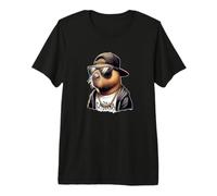 Cool Capybara Rap Music Mujeres Hombres Niños Niñas Hiphop Capybara Camiseta Premium