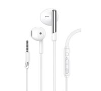 Cool Care Stereo Auriculares 3,5 mm con Micrófono Blancos