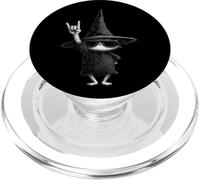 Cool Cat Wizard Vibes Rock On Hand Gesto PopSockets PopGrip para MagSafe