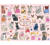 Cool Cats A-Z 1000 Piece Puzzle (Importación USA)