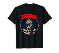 Cool Chess Horse in Zebra Style Illustration Graphic Designs Camiseta