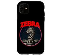 Cool Chess Horse in Zebra Style Illustration Graphic Designs Carcasa para iPhone 11