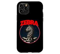 Cool Chess Horse in Zebra Style Illustration Graphic Designs Carcasa para iPhone 11 Pro