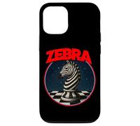 Cool Chess Horse in Zebra Style Illustration Graphic Designs Carcasa para iPhone 12/12 Pro