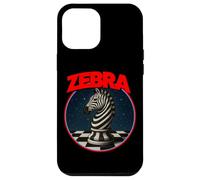 Cool Chess Horse in Zebra Style Illustration Graphic Designs Carcasa para iPhone 12 Pro MAX