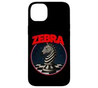 Cool Chess Horse in Zebra Style Illustration Graphic Designs Carcasa para iPhone 14 Plus