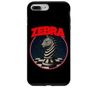Cool Chess Horse in Zebra Style Illustration Graphic Designs Carcasa para iPhone 7 Plus/8 Plus