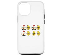 Cool Chicken Banana Cartoon Sunglasses Thumbs Up Humor Carcasa para iPhone 12/12 Pro