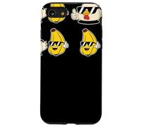 Cool Chicken Banana Cartoon Sunglasses Thumbs Up Humor Carcasa para iPhone SE (2020) / 7/8