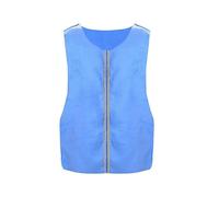 Cool Clothes Cooling Vest Ice Vest for Outdoor Summer (sky-blue) SZRH A-F