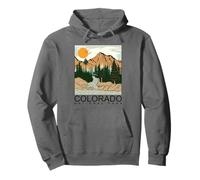 Cool Colorado The Rocky Mountains Illustration Graphic Sudadera con Capucha