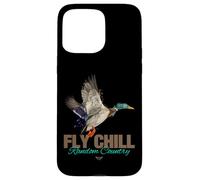 Cool Colorful Mallard Duck Fly Chill Random Country Graphic Carcasa para iPhone 15 Pro Max