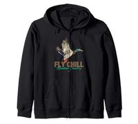 Cool Colorful Mallard Duck Fly Chill Random Country Graphic Sudadera con Capucha