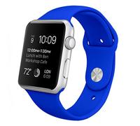 Cool Correa Goma Azul para Apple Watch 38/40 mm Series 1/2/3/4/5