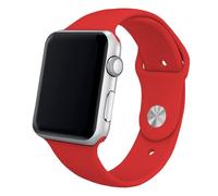Apple Watch Series 1/2/3/4/5/6/7/SE Correa (38/40 mm) Caucho (Rojo) - COOL