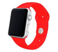 Apple Watch Series 1/2/3/4/5/6/7/SE Correa (42/44 mm) Caucho (Rojo) - COOL