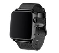 Correa de metal apple watch series 1/2/3/4/5 38/40mm negra