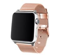 Apple Watch Series Correa 1/2/3/4/5/6/7/SE (38/40 mm) Metal (Oro rosa) - COOL