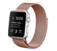 Correa de metal apple watch series 1/2/3/4/5 42/44 mm dorada
