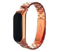 Pulsera de acero xiaomi mi band 5/6 rosa dorado