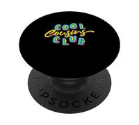 Cool Cousin Club | Hermano Hermana | Primos PopSockets PopGrip Adhesivo