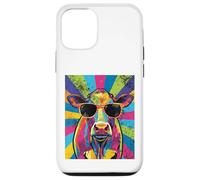 Cool Cow Pop Art For Men Women Dairy Farmer Farming Moo Cows Carcasa para iPhone 12/12 Pro