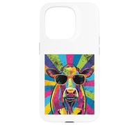 Cool Cow Pop Art For Men Women Dairy Farmer Farming Moo Cows Carcasa para iPhone 15 Pro