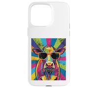 Cool Cow Pop Art For Men Women Dairy Farmer Farming Moo Cows Carcasa para iPhone 15 Pro MAX