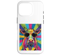 Cool Cow Pop Art For Men Women Dairy Farmer Farming Moo Cows Carcasa para iPhone 16 Pro
