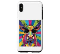 Cool Cow Pop Art For Men Women Dairy Farmer Farming Moo Cows Carcasa para iPhone XS MAX