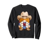 Cool Cowgirl Mom with Western Boots & Hat Funny Rodeo GNOME Sudadera