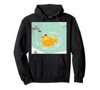 Cool Cute Adorable Funny Rubber Yellow Duck Bath Time Fun Sudadera con Capucha