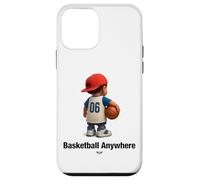 Cool Cute Basketball Anywhere with a Basketball kid Player Carcasa para iPhone 12 mini
